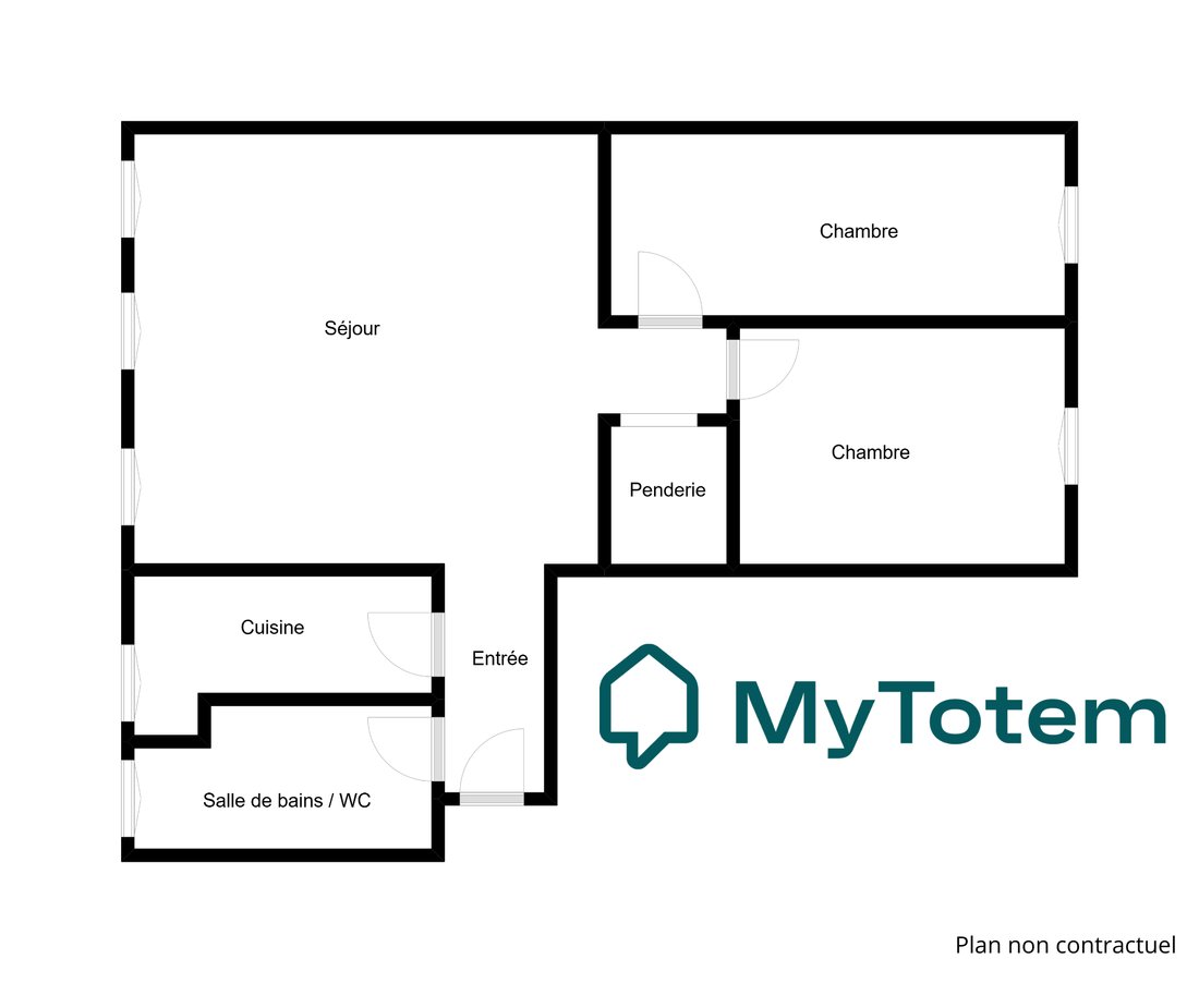 Apartment in Gambetta, Paris 20e Arrondissement, Paris 4 - 18110717