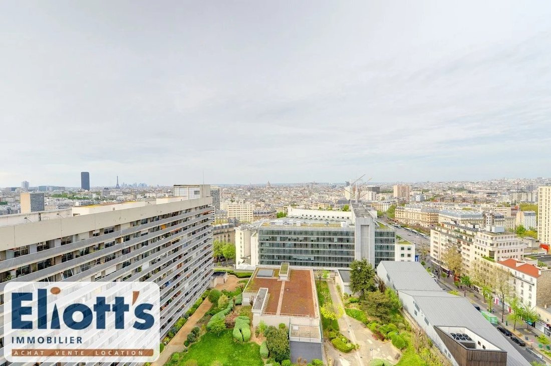 Apartment in Buttes Aux Cailles-Glacière, Paris 13e Arrondissement, Paris 3 - 18111382