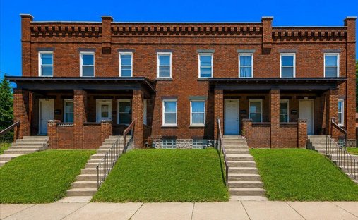 Maison de ville à Columbus, Ohio, États-Unis 1