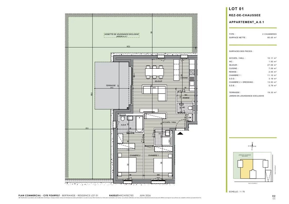 Apartment in Bertrange, Luxembourg District, Luxembourg 1 - 18117210