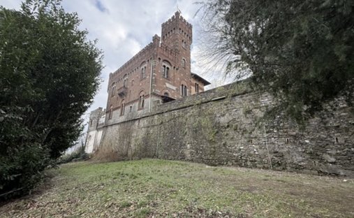 Castle in Serra Riccò, Liguria, Italy 1