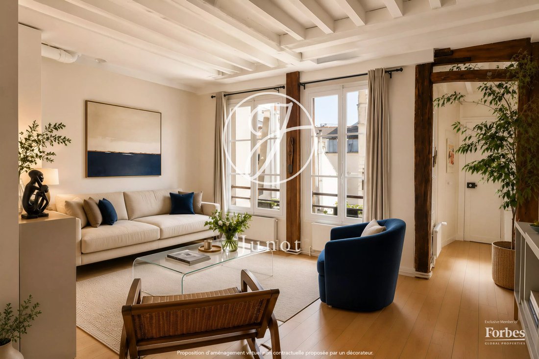 Apartment in Odéon, Paris 6e Arrondissement, Paris 1 - 18067721