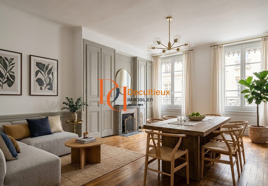 Apartment in Part Dieu, Lyon 3e Arrondissement, Lyon 1 - 17963374