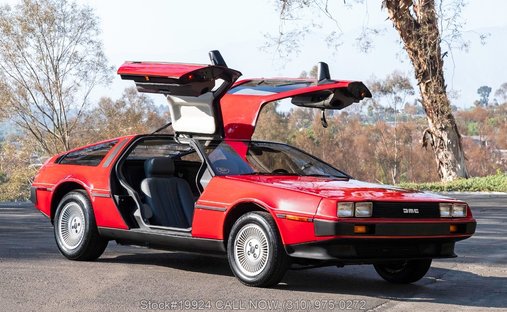 DeLorean DMC-12 in Los angeles, ca 1