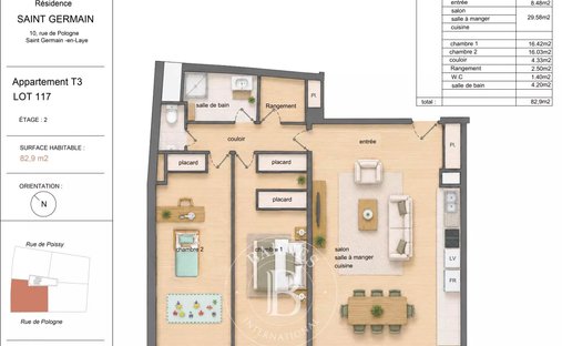 Apartment in Saint-Germain-en-Laye, Ile-de-France, France 1