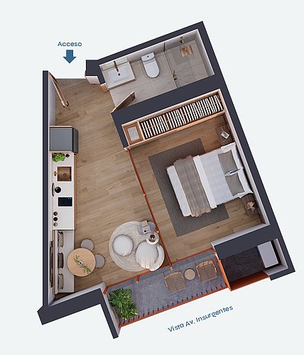 Apartment in Santa Catarina Yecahuitzotl, Mexico City, Mexico 3 - 18123943