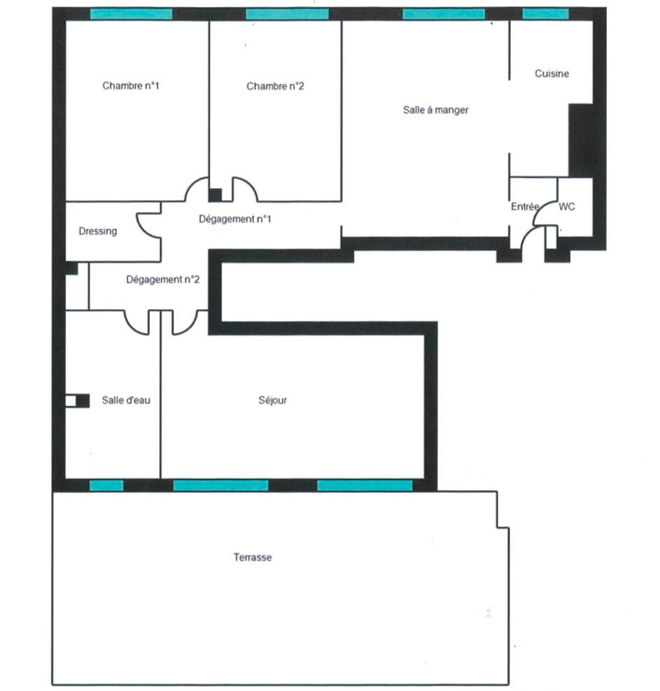 Apartment in Nationale-Deux Moulins, Paris 13e Arrondissement, Paris 4 - 18117394