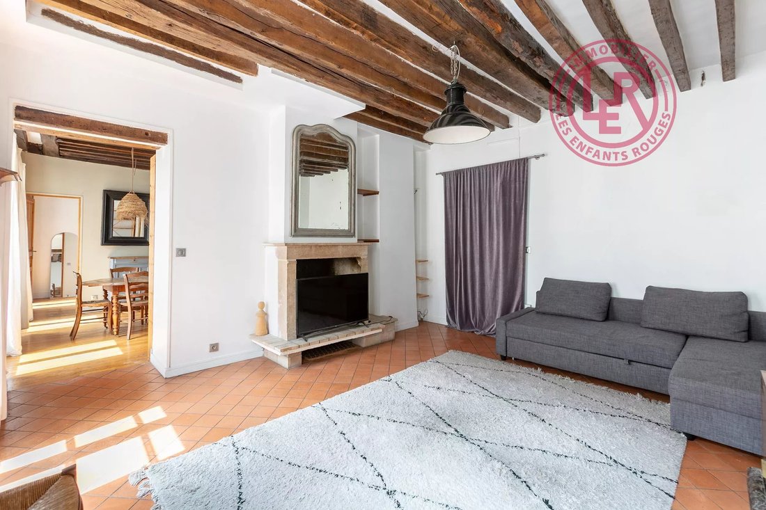 Appartement à Enfants Rouges, Paris 3e Arrondissement, Paris 3 - 18120105