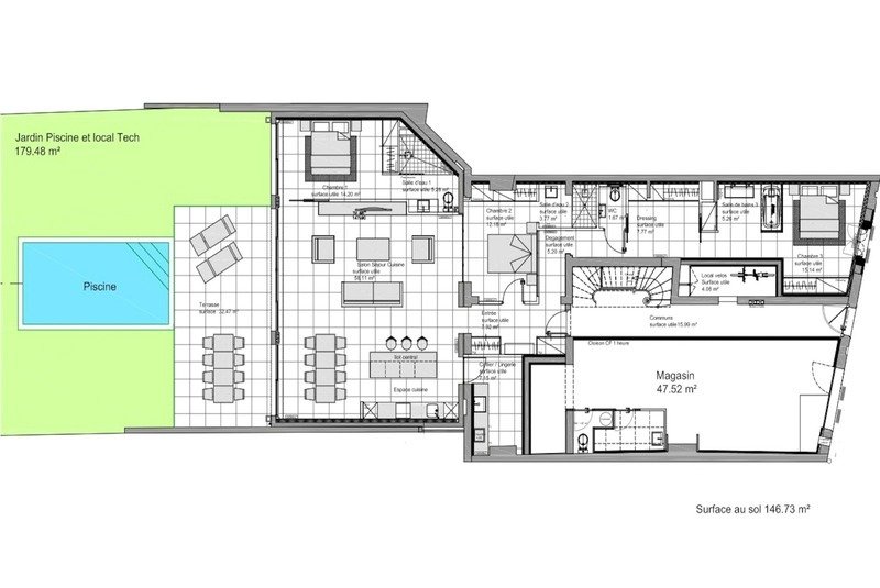 Apartment in Saint Jean-Belcier-Carle Vernet-Albert 1er, Bordeaux, France 5 - 18121861