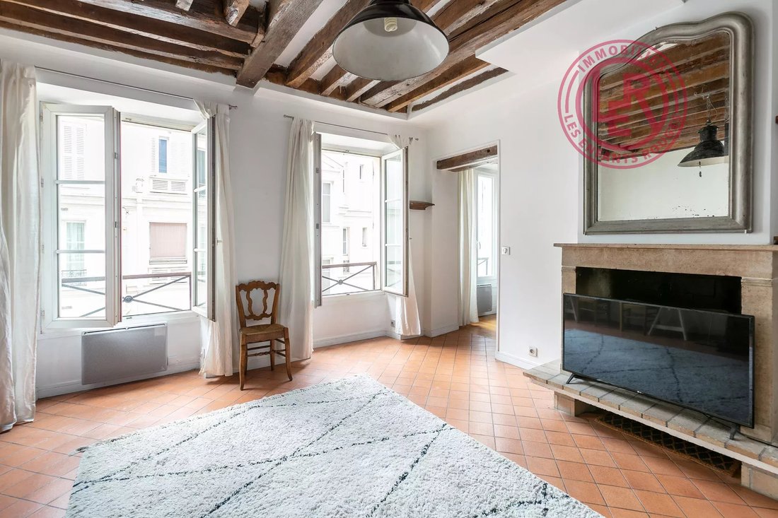 Appartement à Enfants Rouges, Paris 3e Arrondissement, Paris 1 - 18120105