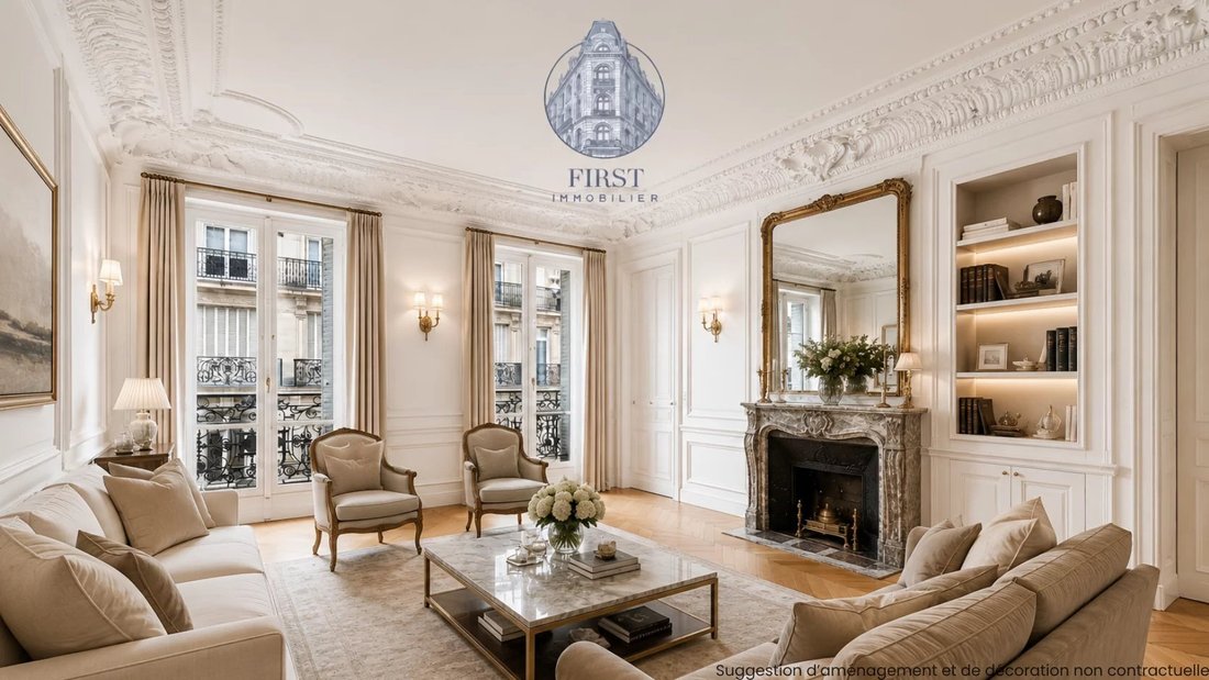 Apartment in Triangle d'Or, Paris 8e Arrondissement, Paris 1 - 18120060