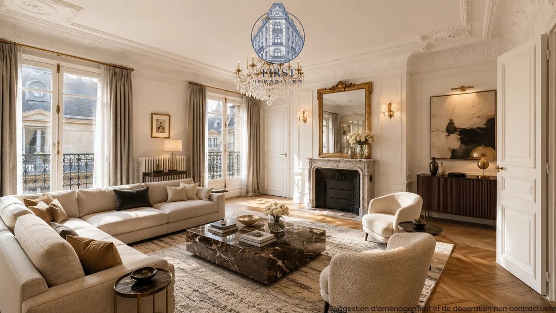 Apartment in Triangle d'Or, Paris 8e Arrondissement, Paris 3 - 18120064