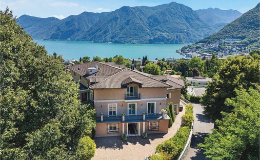 Casa en Lugano, Cantón del Tesino, Suiza 1
