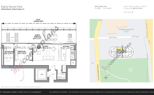 Appartement à Bal Harbour, Floride, États-Unis 1