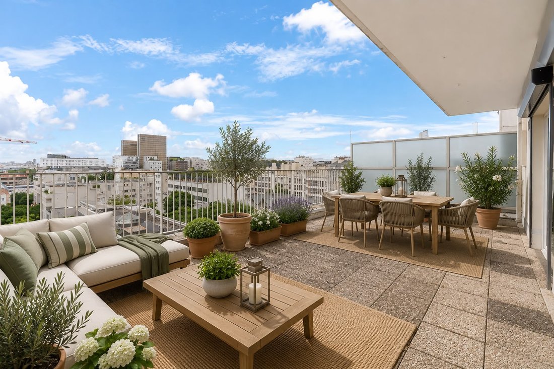 Apartment in Nationale-Deux Moulins, Paris 13e Arrondissement, Paris 3 - 18117394