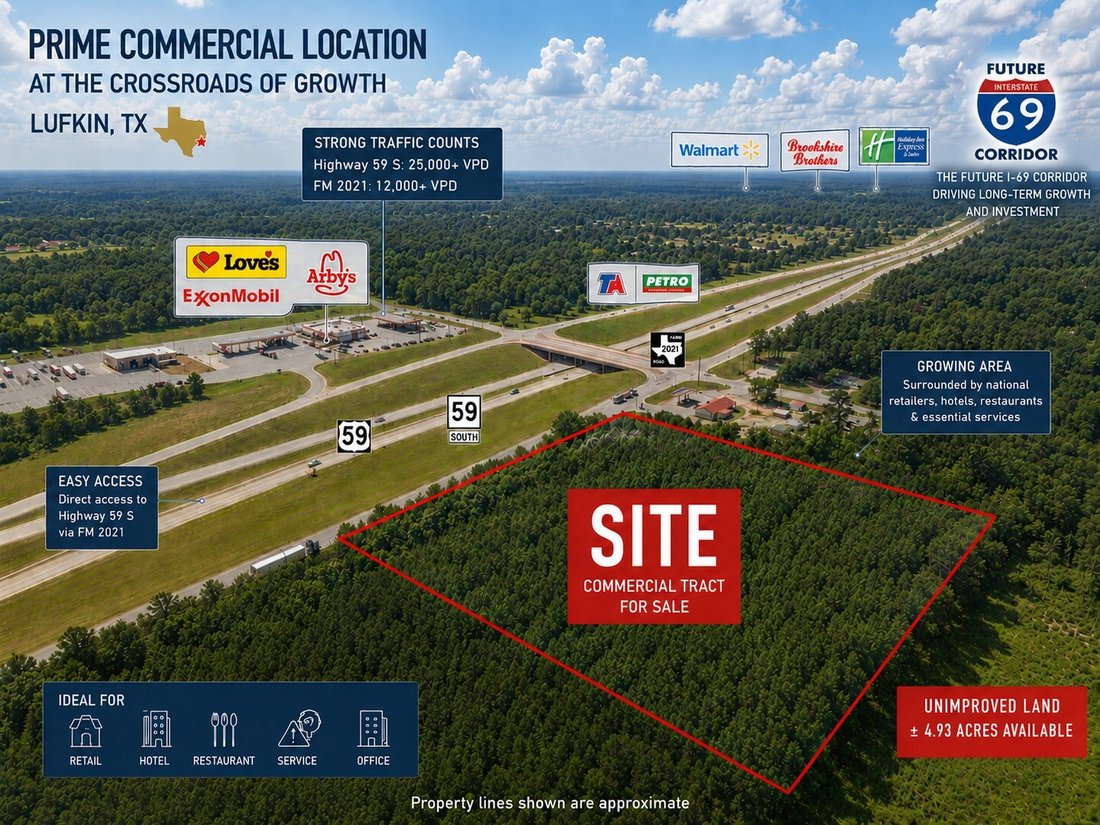 Land in Lufkin, Texas, United States 1 - 18090830