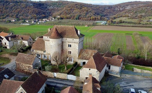Chateau in Ambeyrac, Occitania, France 1