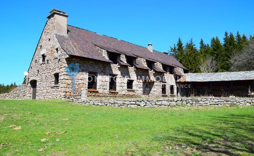 Castle in Coucouron, Auvergne-Rhône-Alpes, France 1