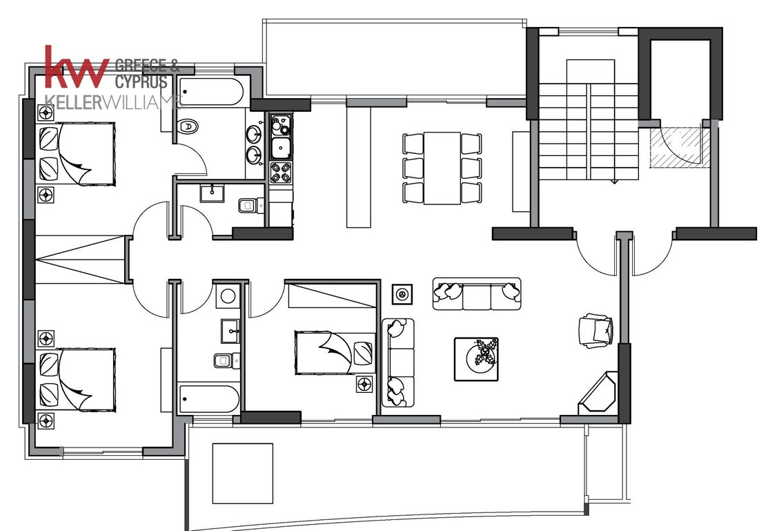 Apartment in Glyfada, Attica, Greece 5 - 18129642