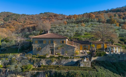 Villa à Castiglion Fiorentino, Toscane, Italie 1