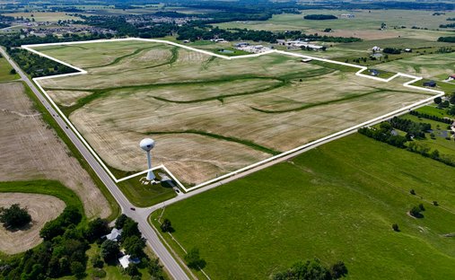 Terrain à Trafalgar, Indiana, États-Unis 1