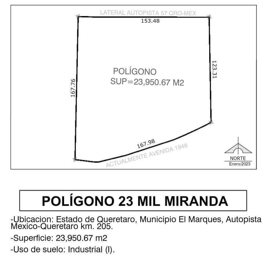 Land in San Isidro Miranda, Querétaro, Mexico 1 - 18127204