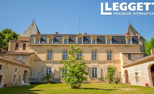 Castle in Clairac, Nouvelle-Aquitaine, France 1
