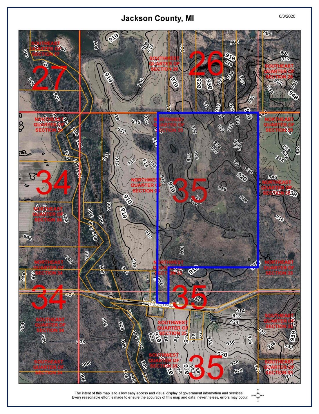 Farm Ranch in Jackson, Michigan, United States 1 - 18133236