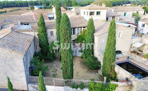 House in Sommieres, Occitania, France 1