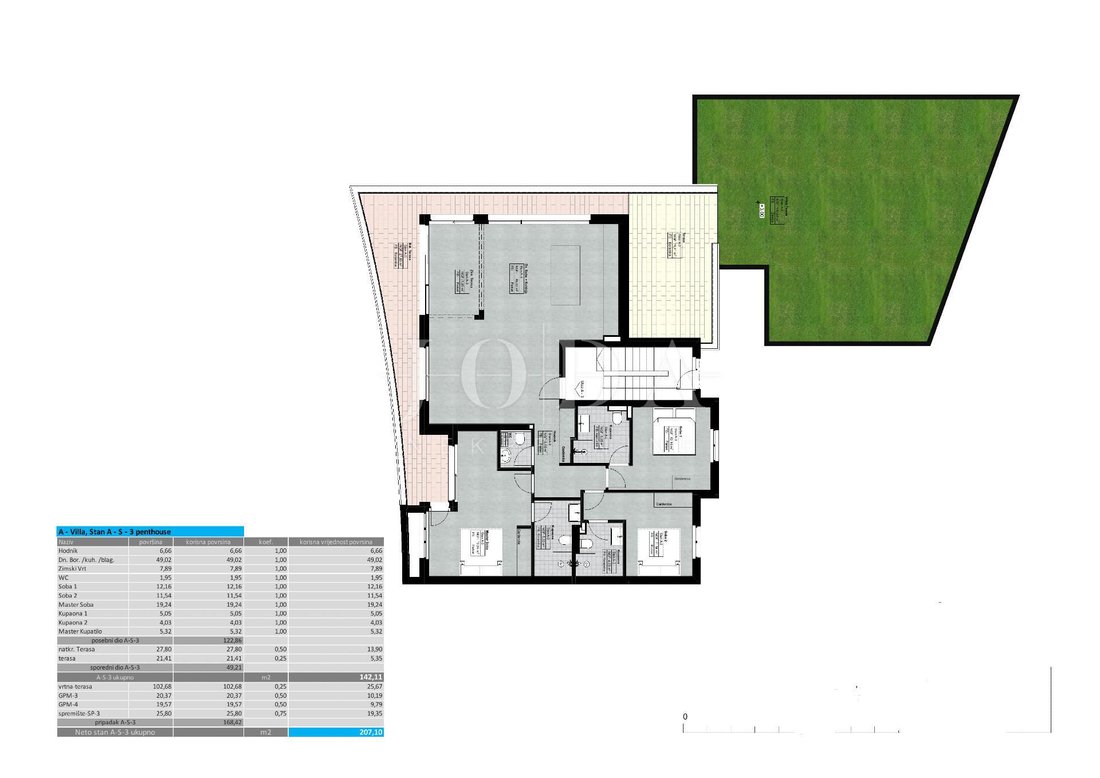 Apartment in Opcina Lovran, Primorje-Gorski Kotar County, Croatia 3 - 18146152