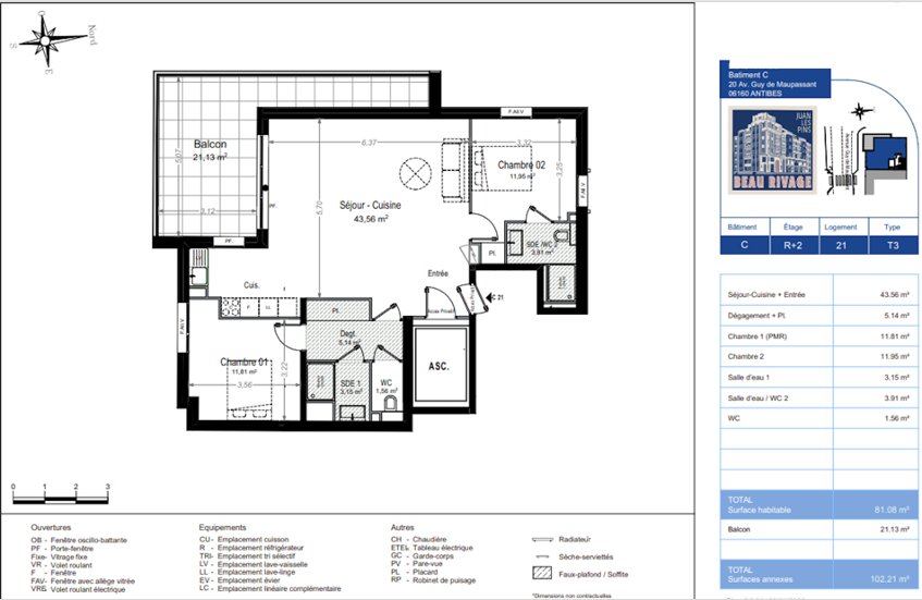 Apartment in Juan les Pins-Gallice, Antibes, France 5 - 17954525
