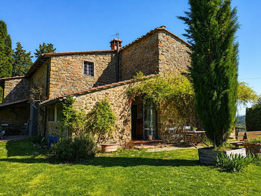 Farm Ranch in Center, Greve in Chianti, Tuscany 1 - 17384231