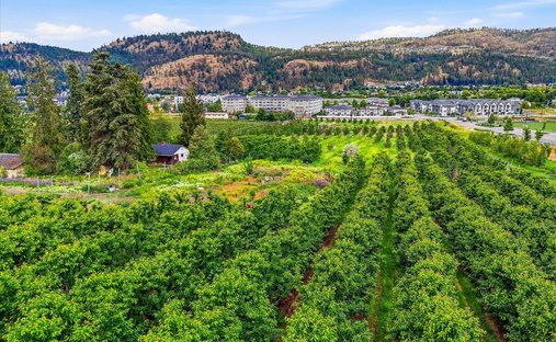 Corps de ferme à Kelowna, Colombie-Britannique, Canada 1