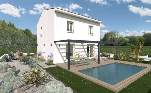 House in Exterieurs, Frejus, France 1