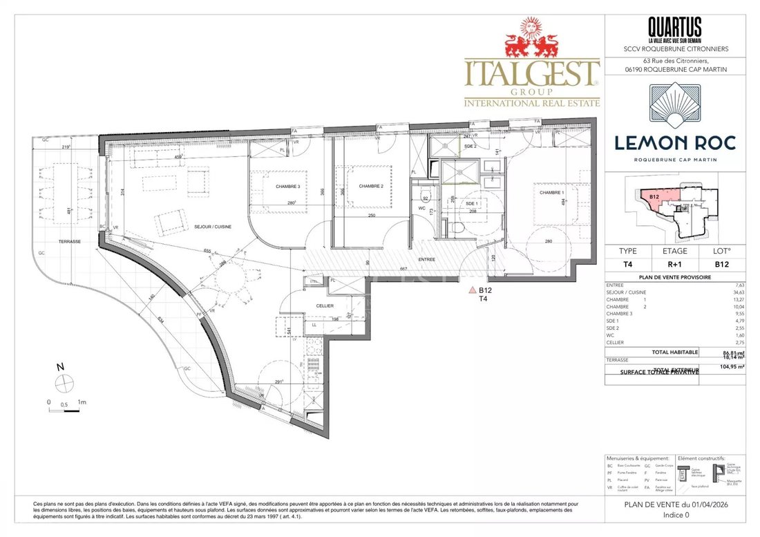Apartment in Val de Gorbio, Roquebrune-Cap-Martin, France 1 - 18171208