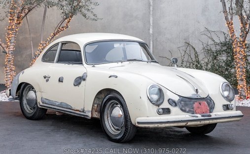 Porsche 356A in Los angeles, ca 1
