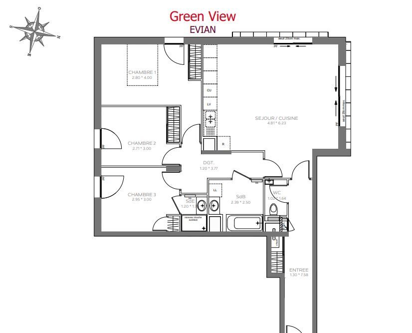 Apartment in Evian-les-Bains, Auvergne-Rhône-Alpes, France 5 - 12994952