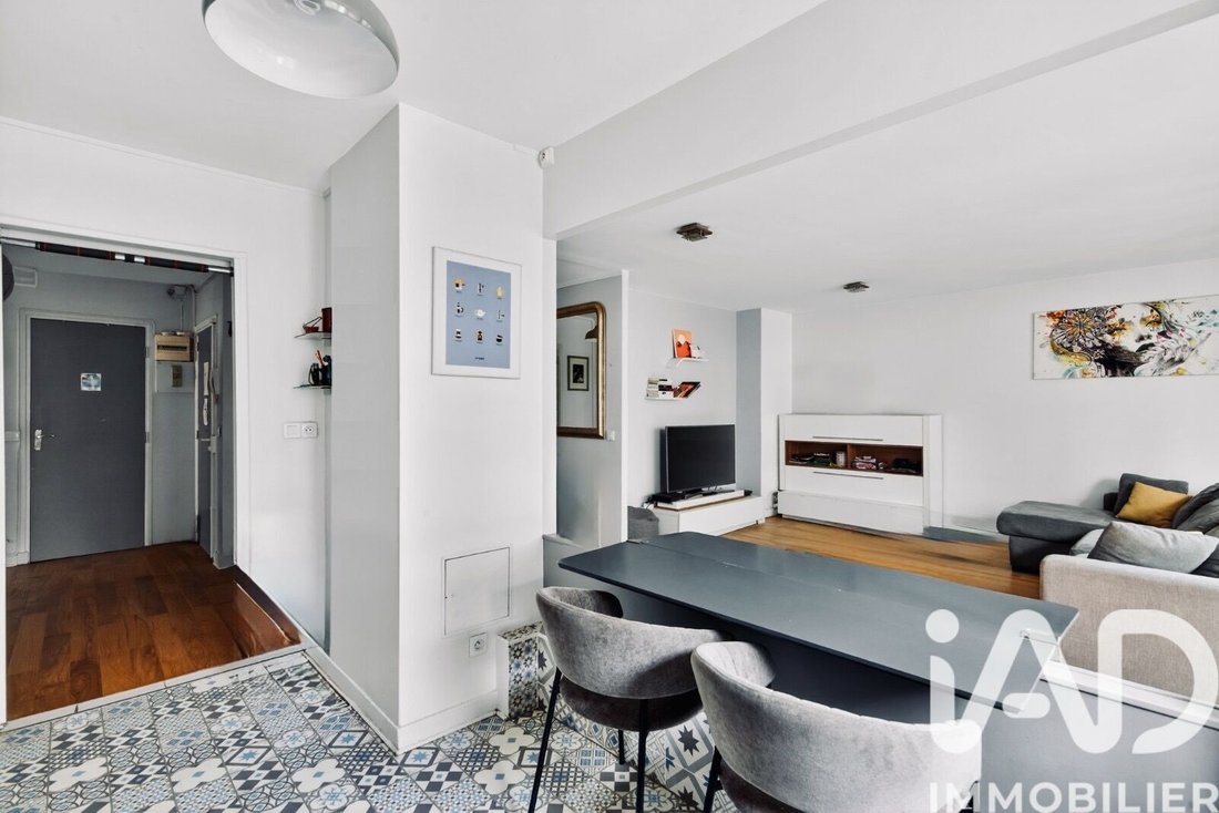 Apartment in Télégraphe-Pelleport Saint Fargeau, Paris 20e Arrondissement, Paris 3 - 18161392