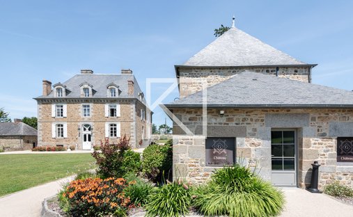Chateau  en Mézières-sur-Couesnon, Bretaña, Francia 1