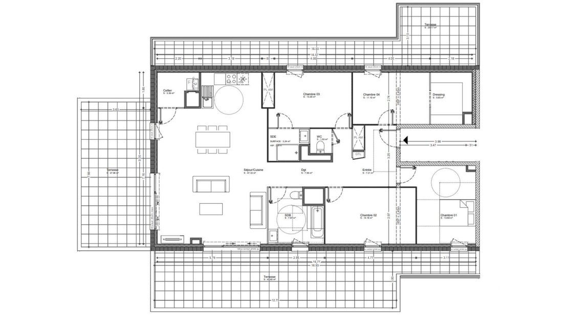Apartment in Zone Rte de Clermont-avenue de la Gare, Cournon-d'Auvergne, France 4 - 18169441