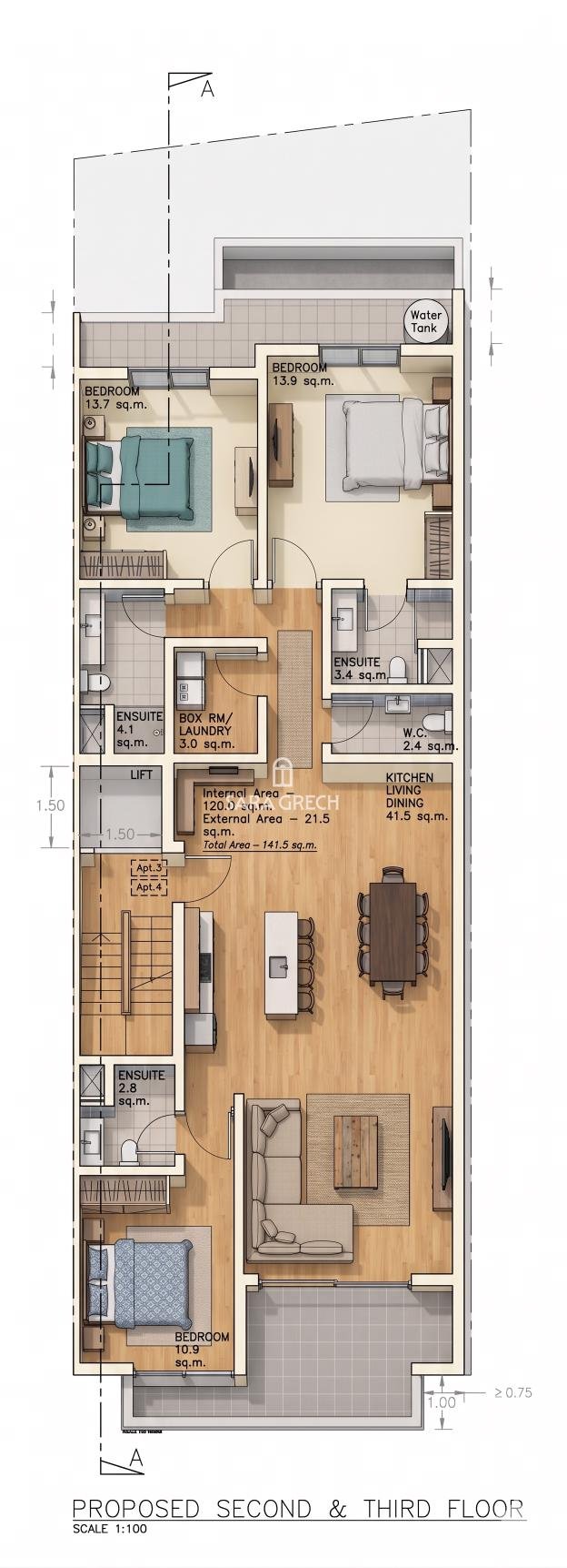 Penthouse in Il-Mosta, Malta 4 - 18162698