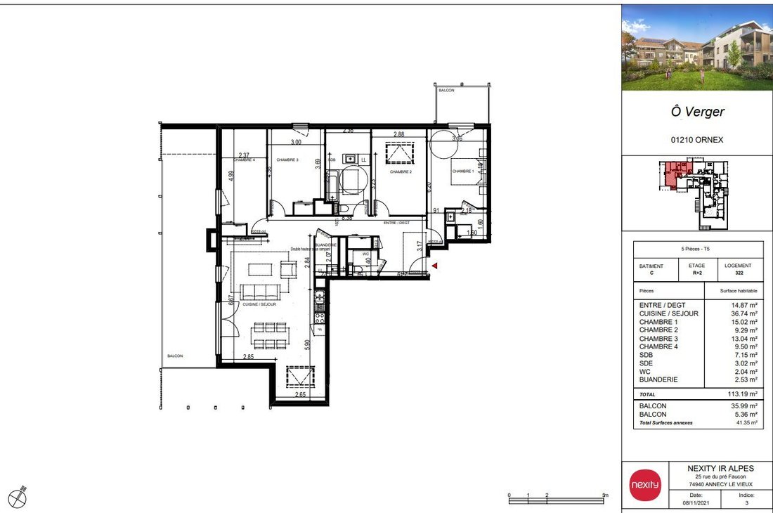 Apartment in Ornex, Auvergne-Rhône-Alpes, France 4 - 12849279