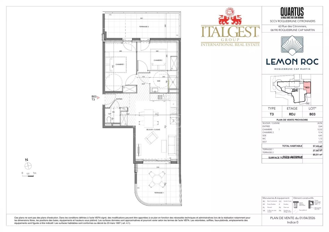 Apartment in Val de Gorbio, Roquebrune-Cap-Martin, France 1 - 18171202
