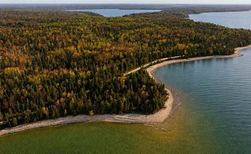 Terrain à Beaver Island, Michigan, États-Unis 1
