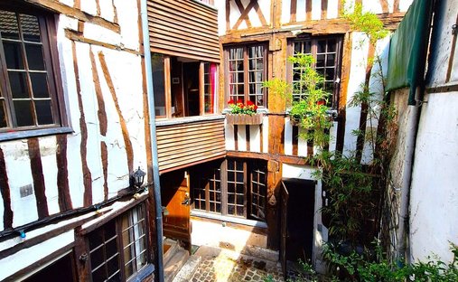 House in Rouen, Normandy, France 1