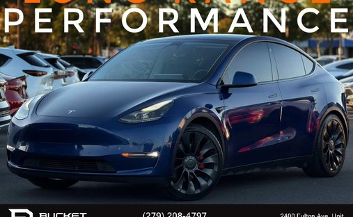 2022 Tesla Model Y Performance Sport Utility 4D in Sacramento, CA, United States 1