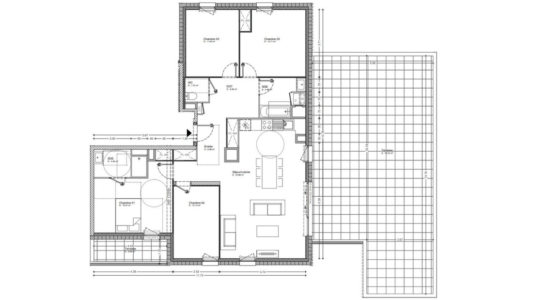 Apartment in Zone Rte de Clermont-avenue de la Gare, Cournon-d'Auvergne, France 4 - 18169440