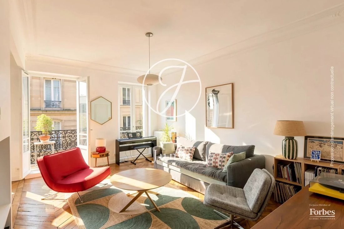 Apartamento en Montmartre, Paris 18e Arrondissement, París 1 - 18163945