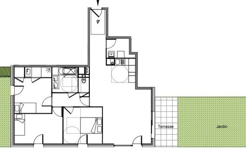 Apartment in Divonne-les-Bains, Auvergne-Rhône-Alpes, France 1