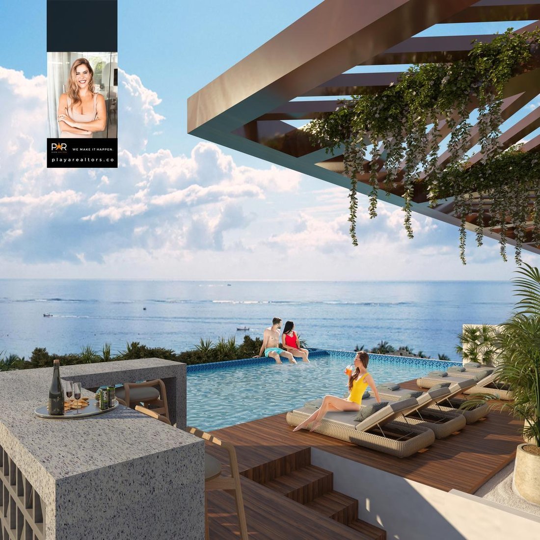Apartment in Puerto Morelos, Quintana Roo, Mexico 1 - 18166132